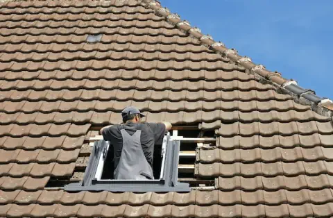 Pose de velux - Ploumoguer